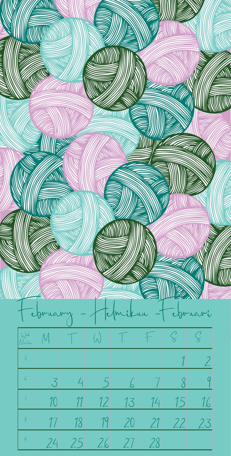 Wall Calendar - 2025