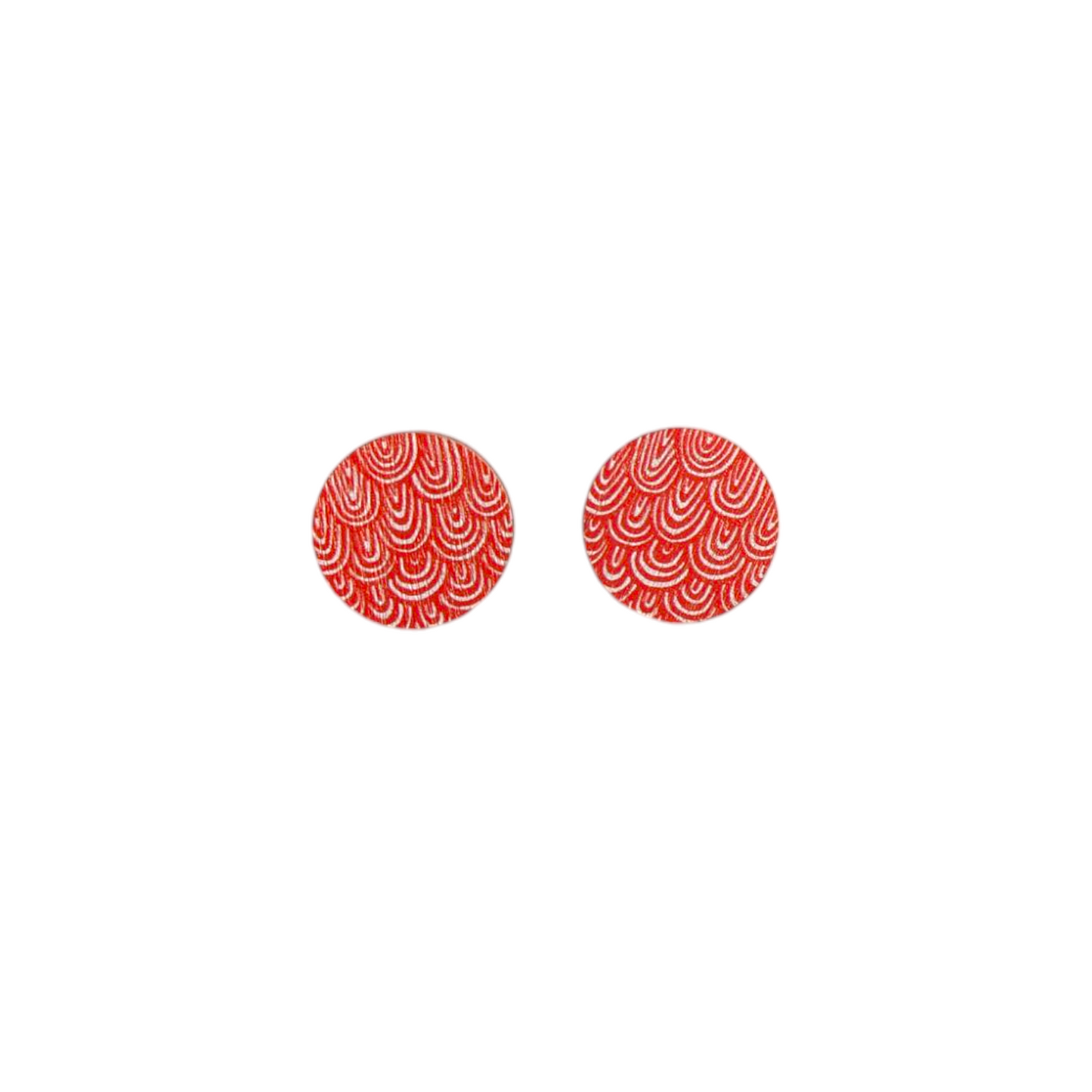 Laine Earrings Red