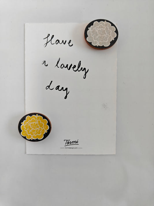 Pioni Magnet - Set of 2