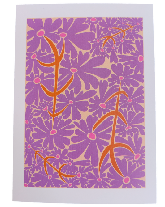 Niitty Lilac Postcard