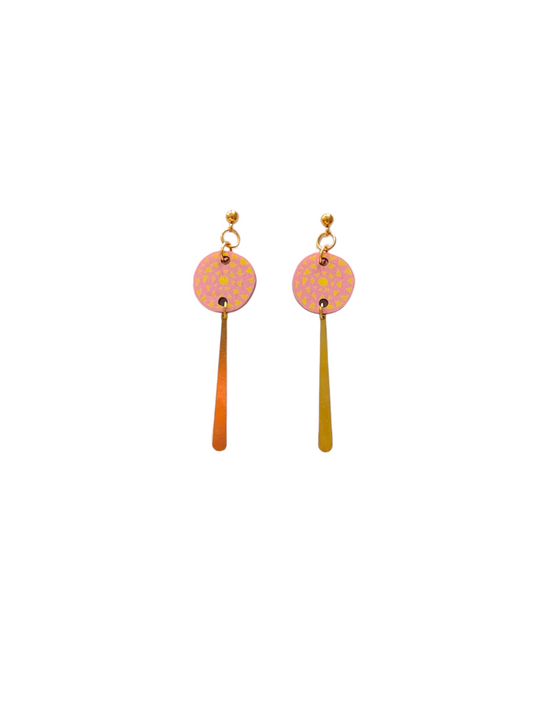Aurinko Earrings Gold