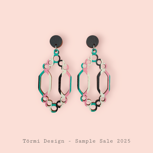 Humu Earrings Black