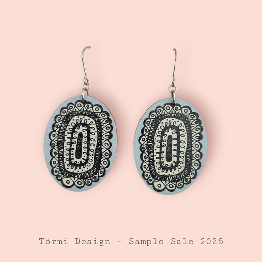 Uni Earrings Baby blue