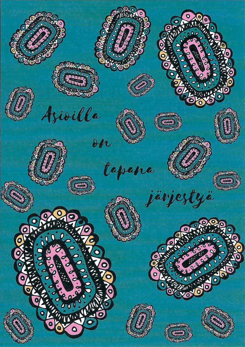 Asioilla on tapana järjestyä päiväuni Postcard