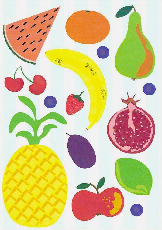 Hedelmät Postcard