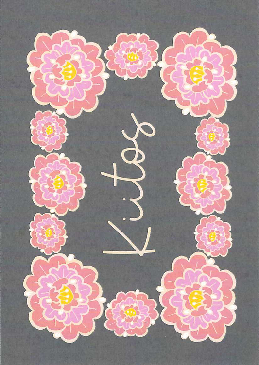Kiitos Pioni Postcard