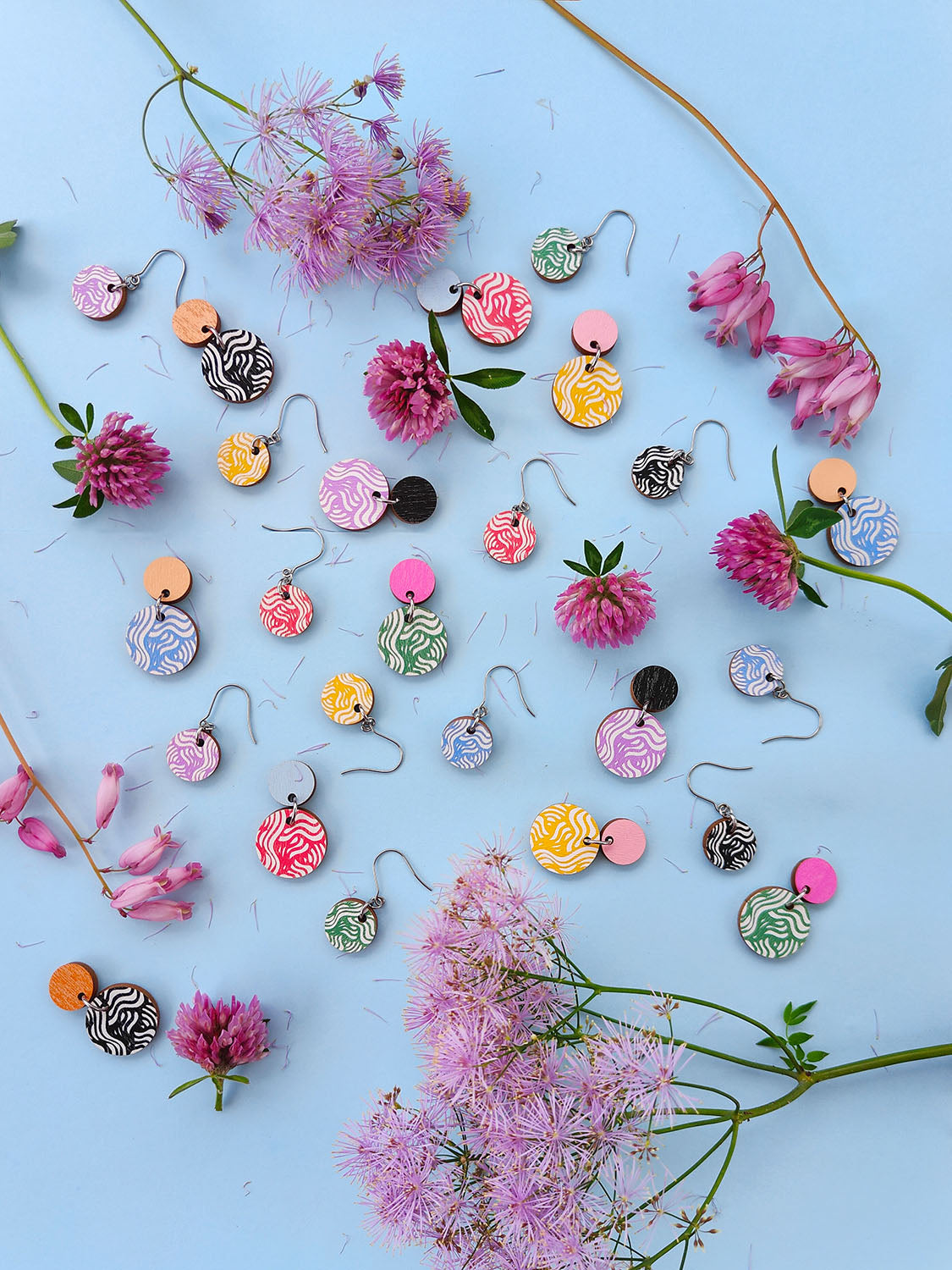 Aallokko Color Earrings