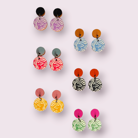 Aallokko Color Earrings