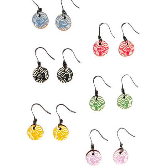 Aallokko Color Midi Earrings
