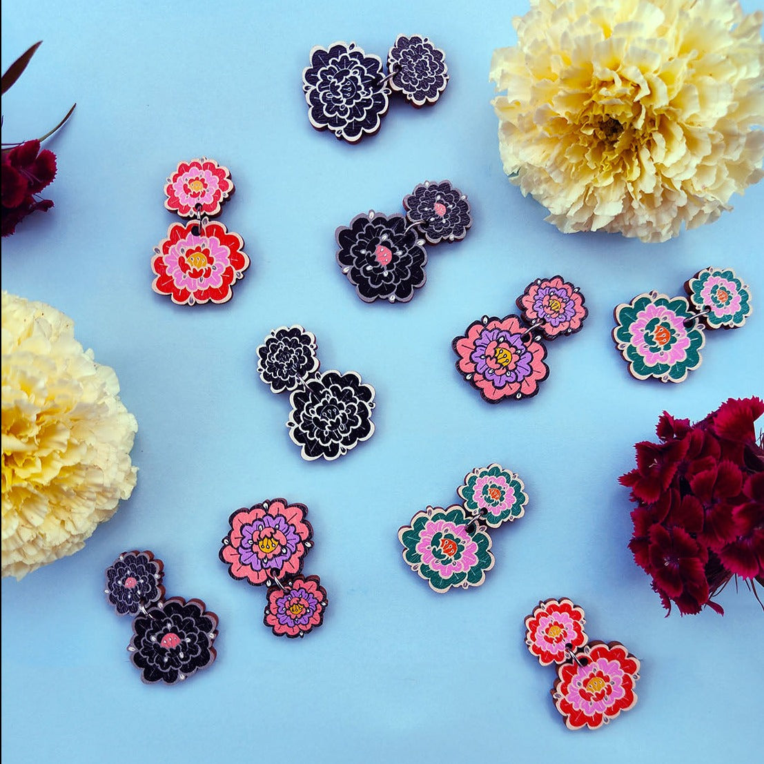 Pioni Midi Earrings