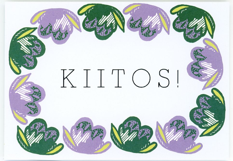 Symppis Kiitos! Postcard