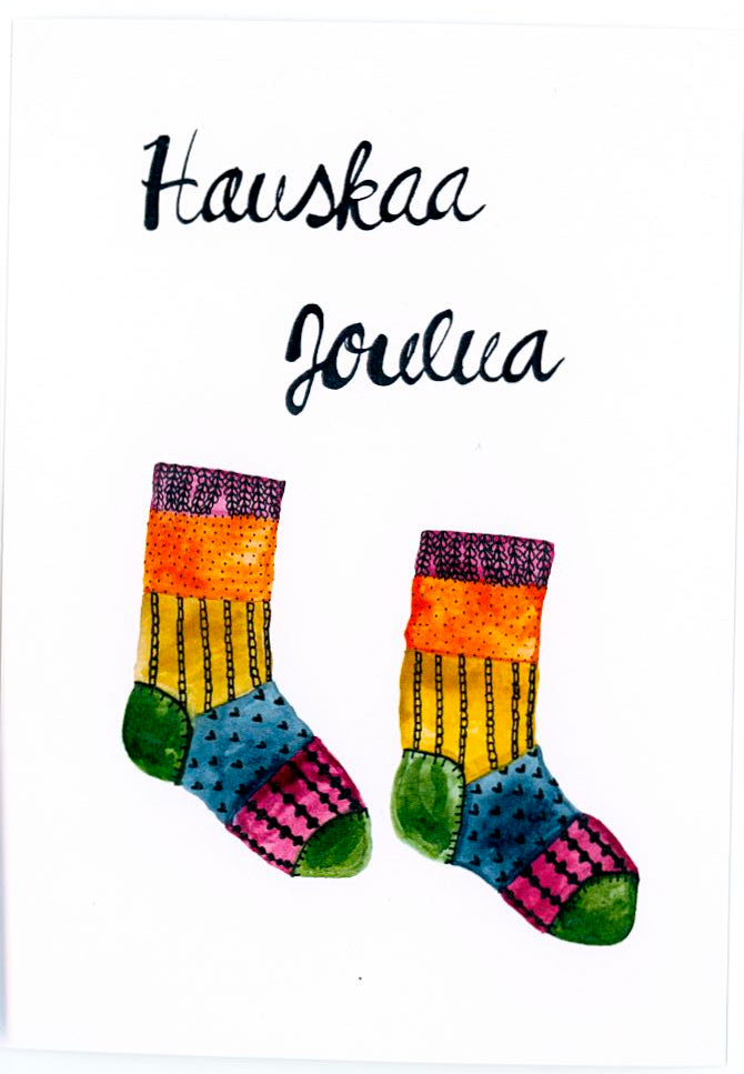 Hauskaa Joulua Postcard