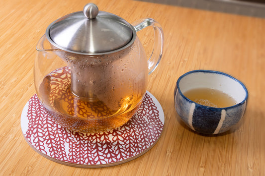 Silmu Pot Coaster Red