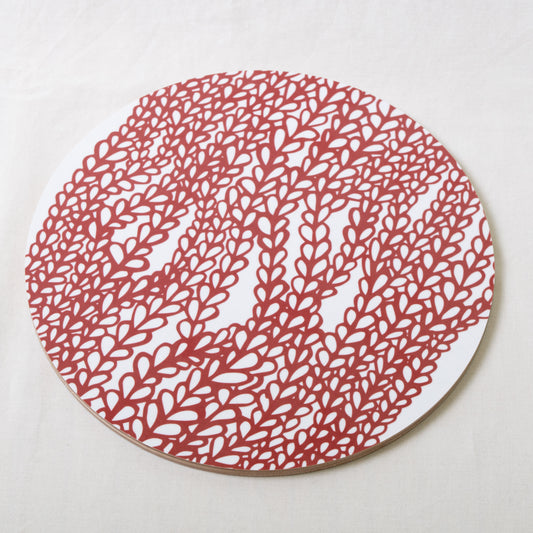 Silmu Pot Coaster Red