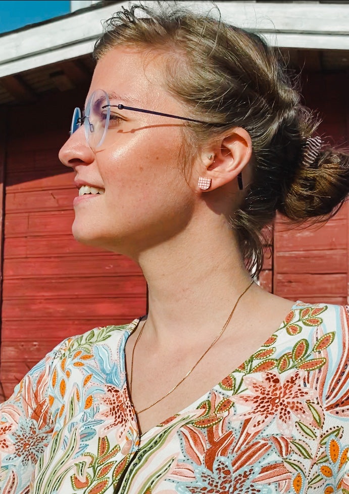 Ristikko Mini Earrings