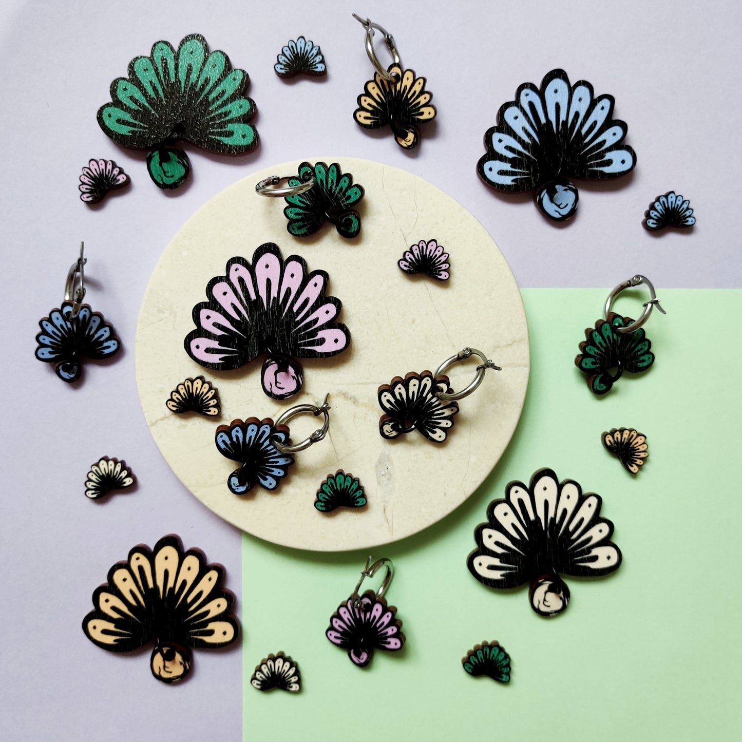 Kastanja Earrings
