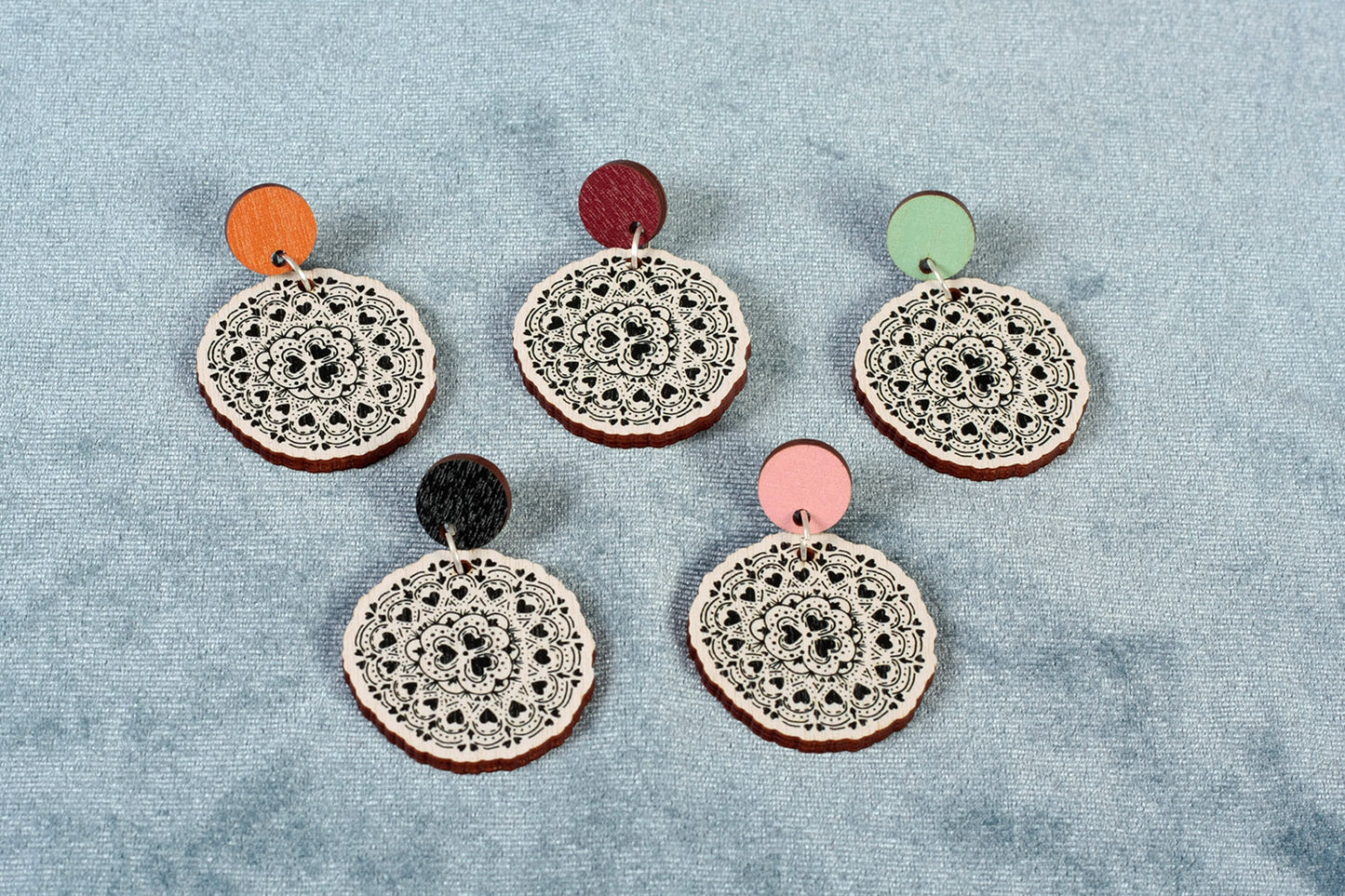 Sydänkäpy Color Earrings