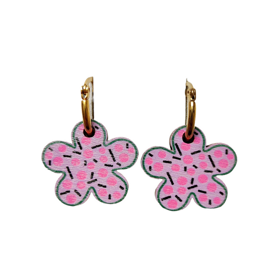 Kaunokainen Hoop Earrings Gold