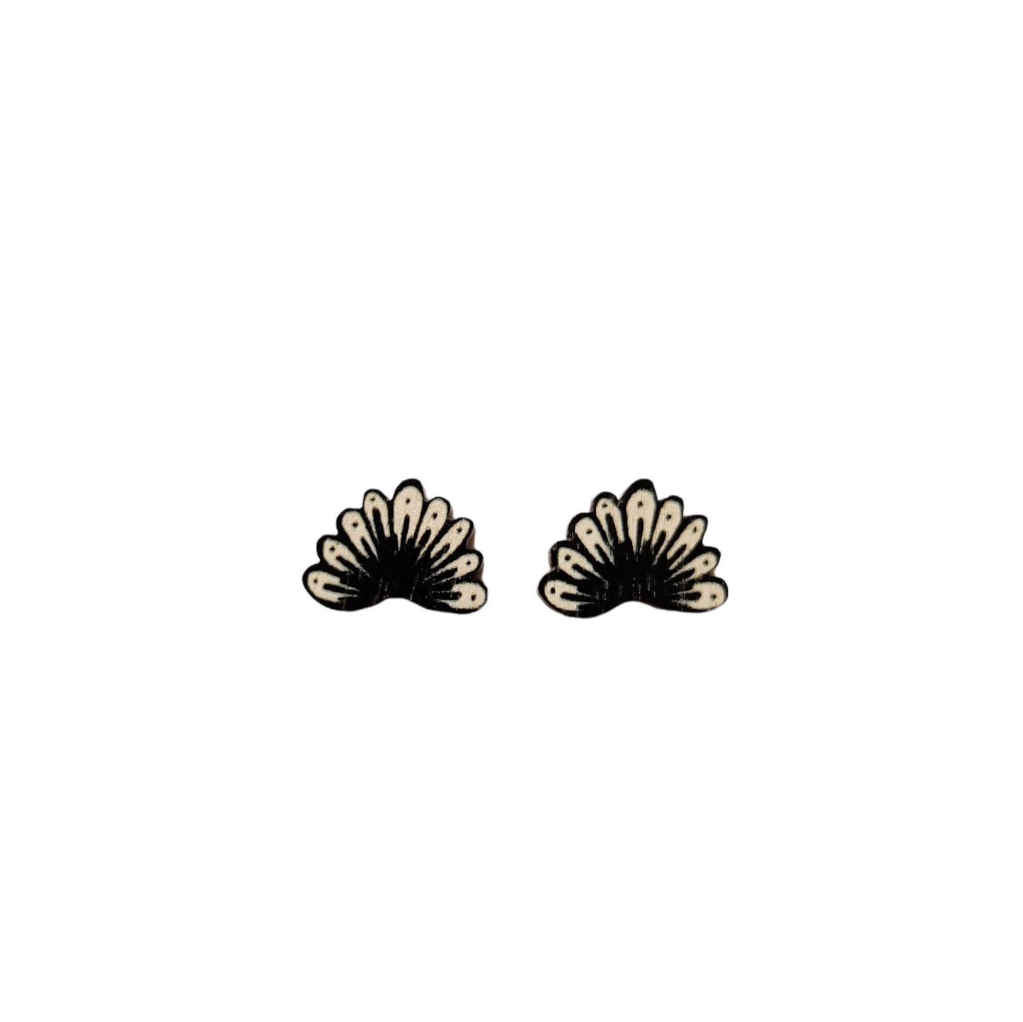 Kastanja mini earrings