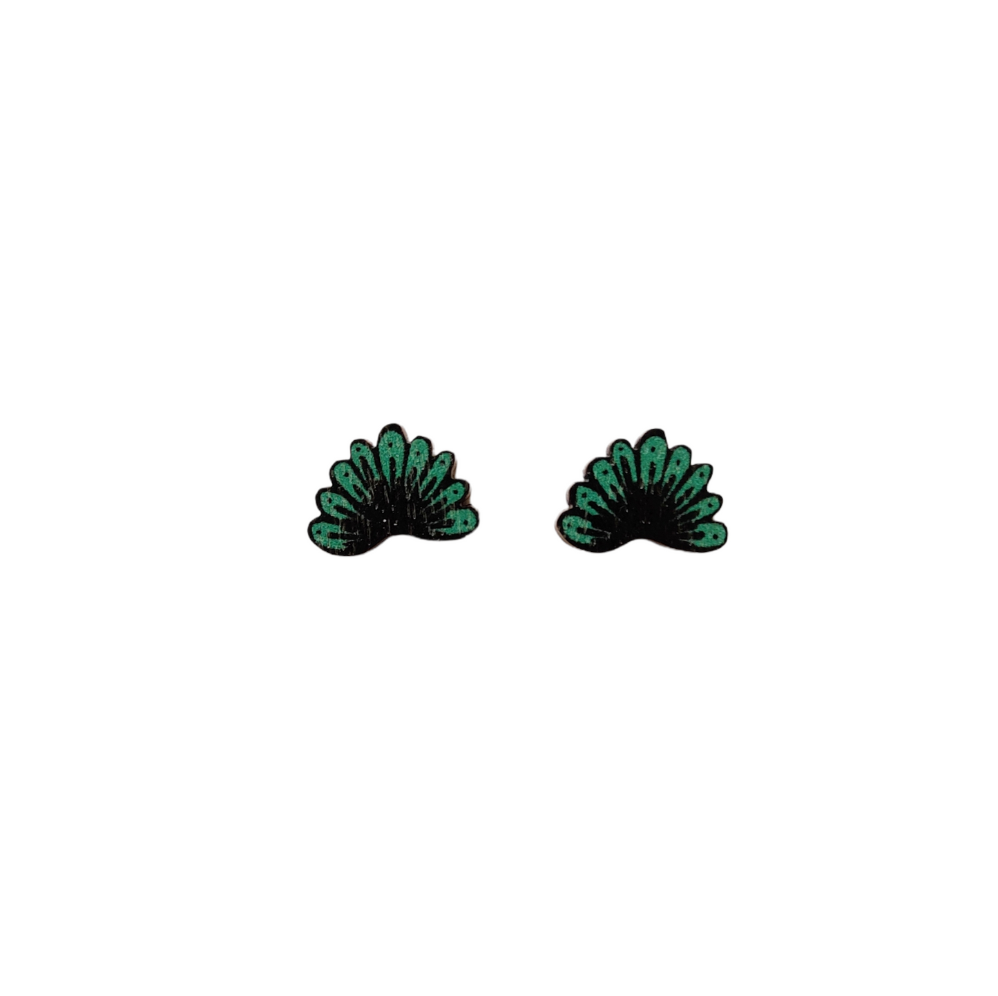 Kastanja mini earrings
