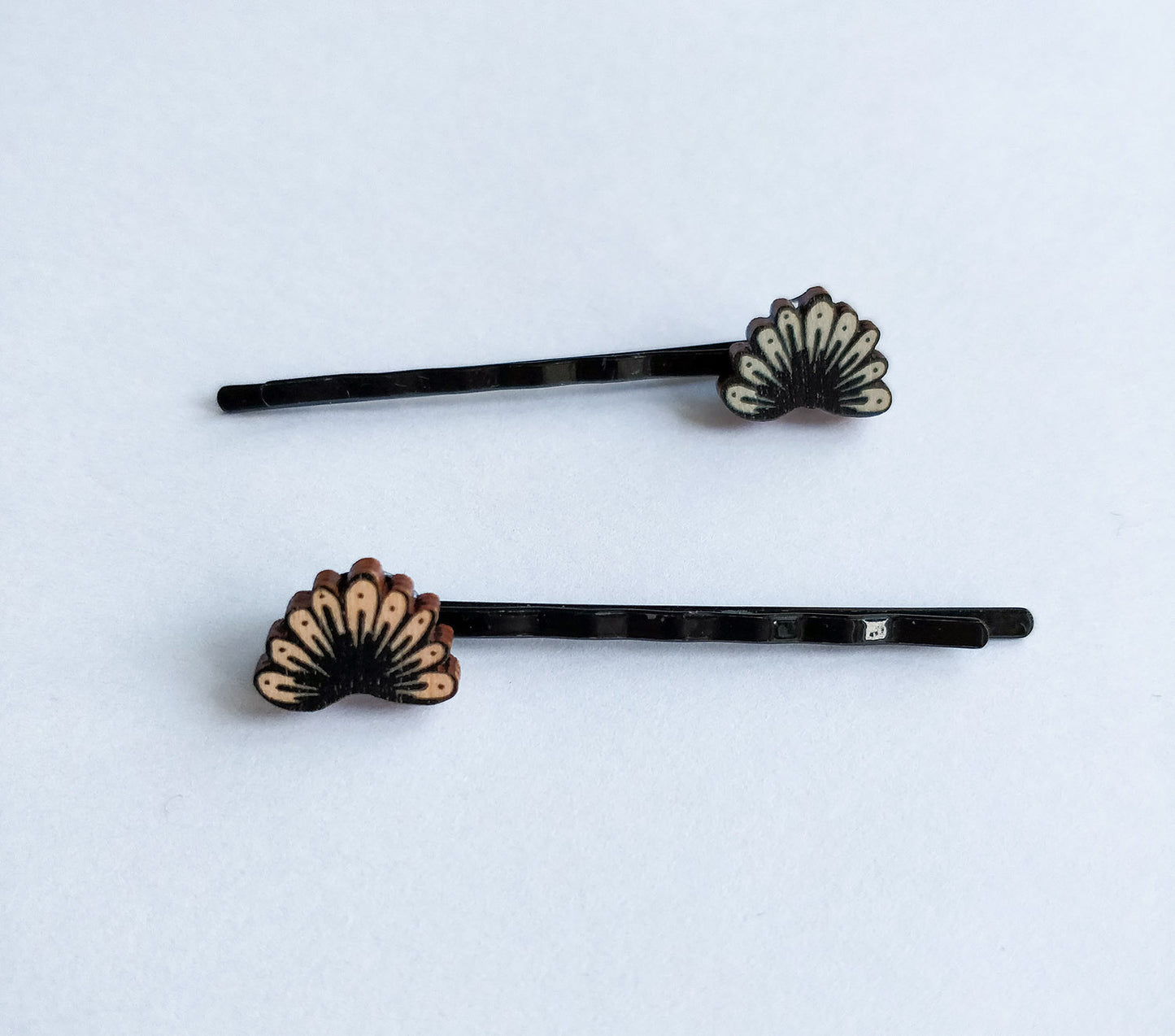 Kastanja Bobby Pins