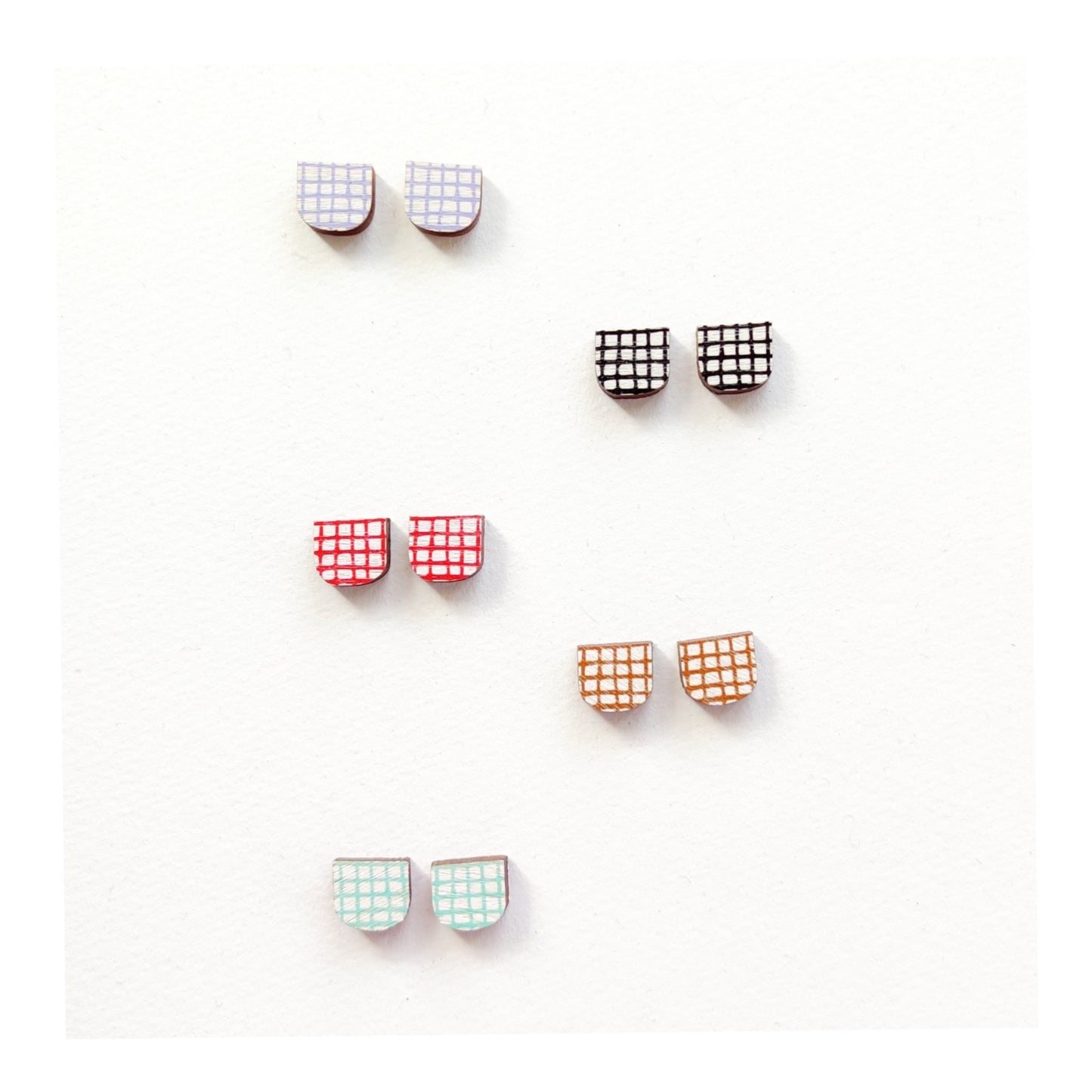 Ristikko Mini Earrings