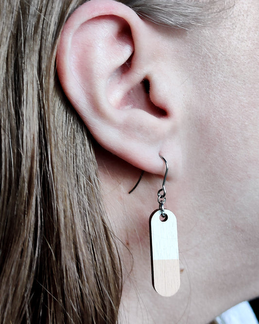 Pastilli Earrings Black