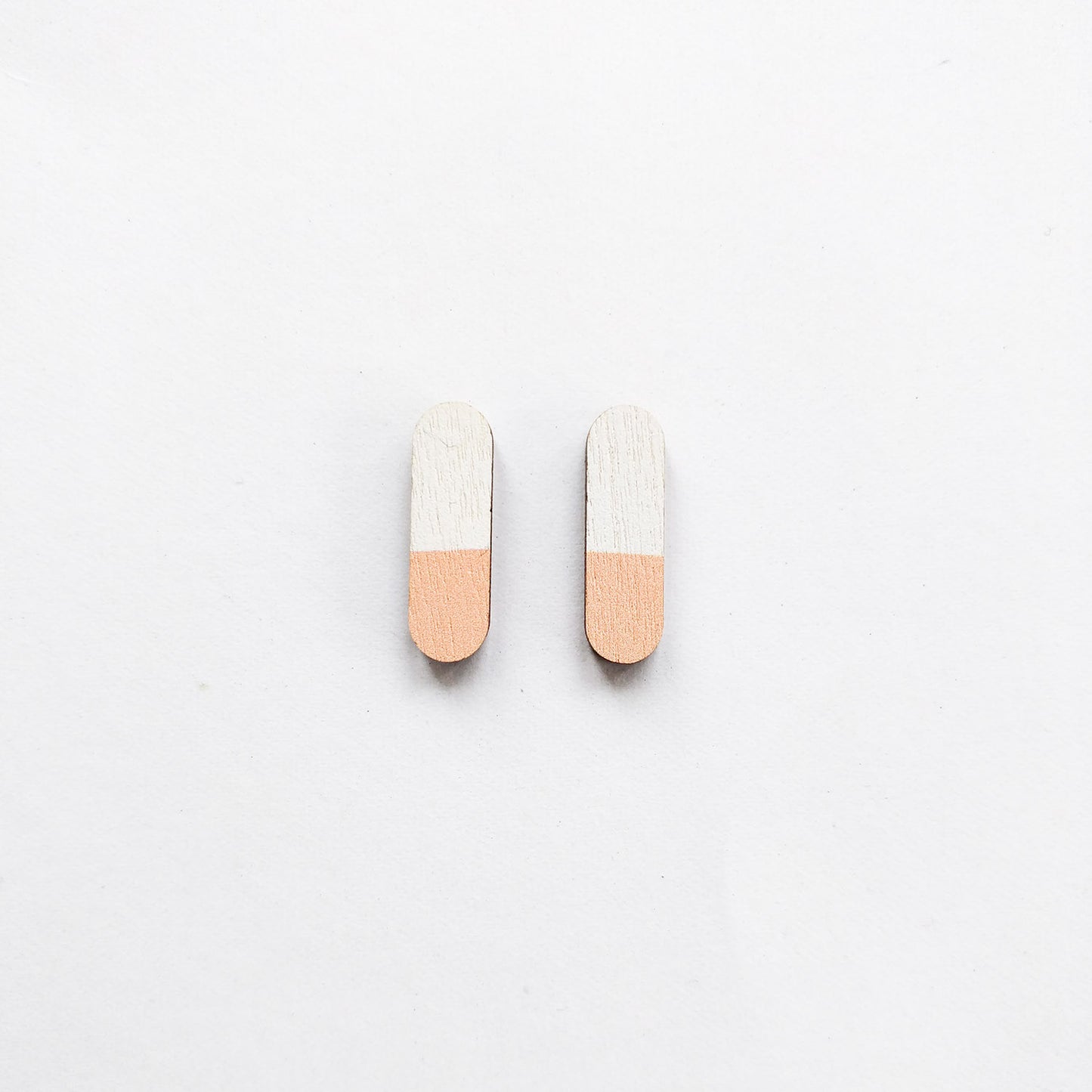 Pastilli mini Earrings Peach