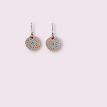 Sydänkäpy Earrings Peach/Blue