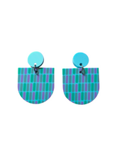 Mosaiikki Earrings Baby blue