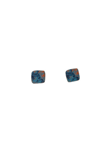 Palmu Stud Earrings Blue