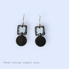 Mäki Earrings Light blue/Black