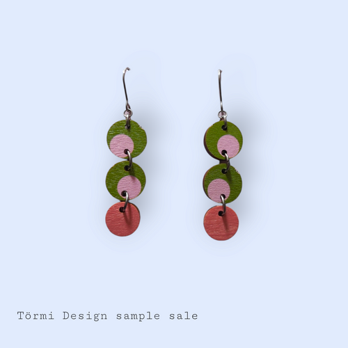 Satu Earrings Lime