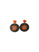 Daalia Earrings Orange