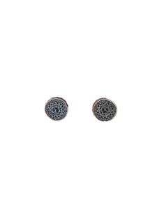 Sydänkäpy Mini Earrings Black and White