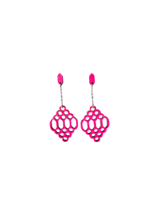 Kenno Earrings Fuchsia