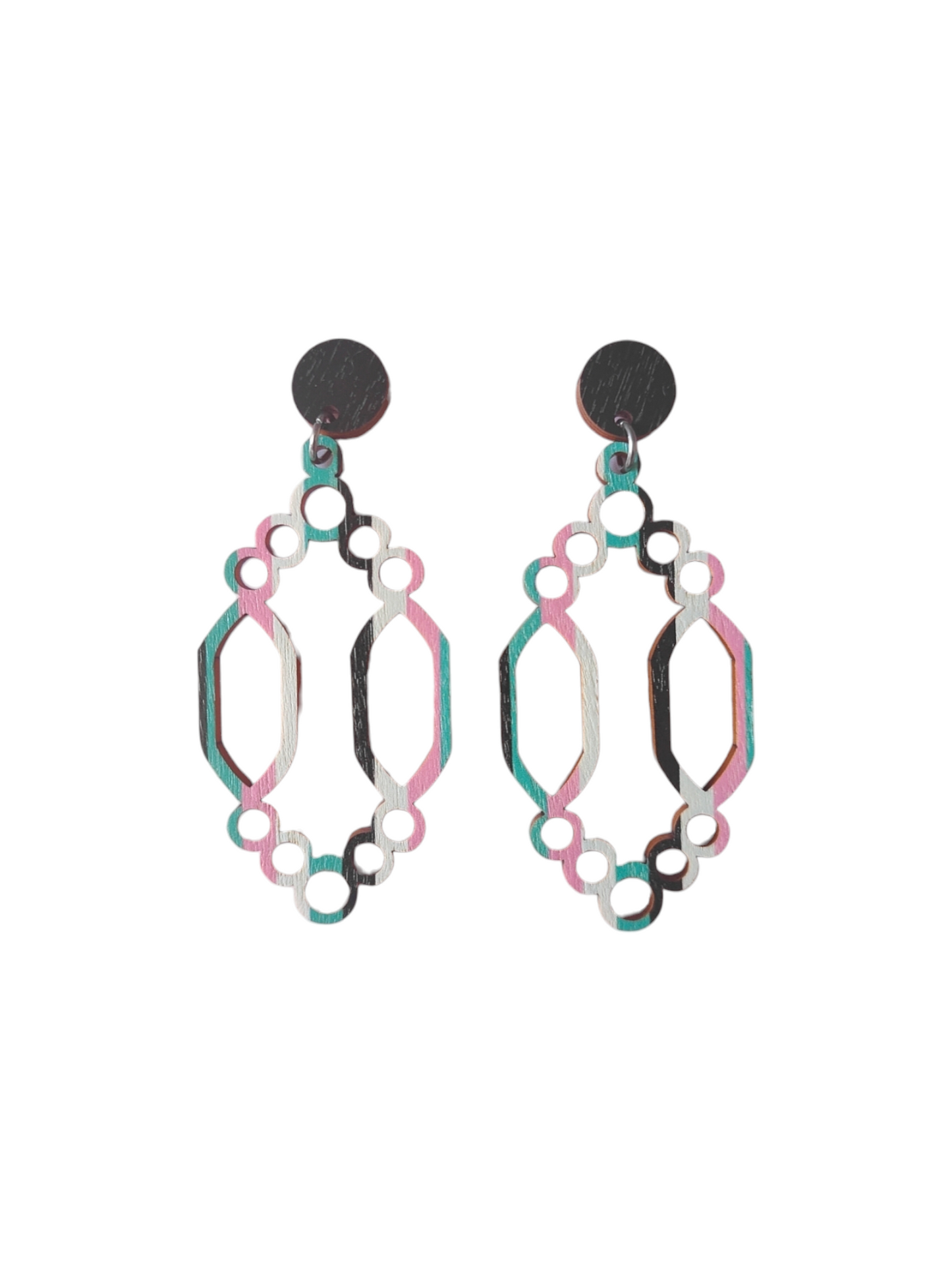Humu Earrings Black