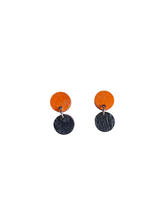 Marja Earrings Orange/Black