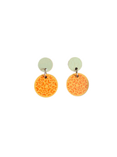 Voikukka Earrings Mint/Yellow