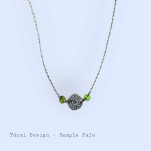 Toive Necklace Gray/Lime