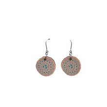 Sydänkäpy Earrings Peach/Blue