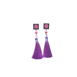 Muoto Earrings Pink/lavender