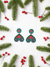 Muru Earrings Green