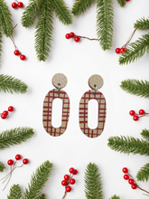 Rinkeli Earrings wood/brown