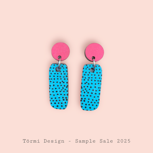 Kudelma Earrings Aniline/Blue