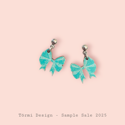 Rusetti Mini Earrings Baby Blue
