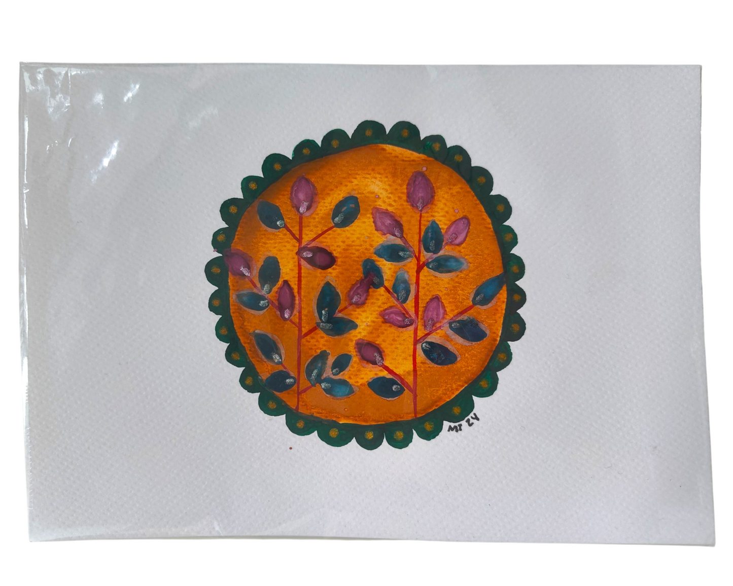 Watercolor painting - Garden 2