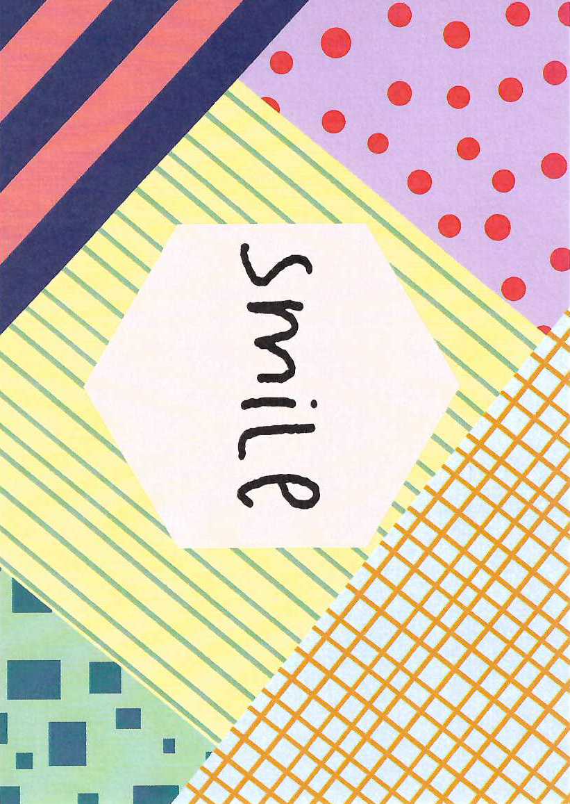 Tilkkutäkki Smile Postikortti