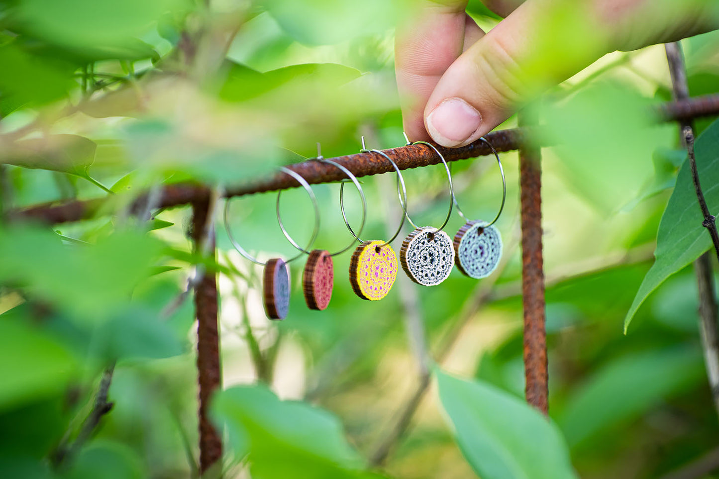 Sydänkäpy Hoop earrings