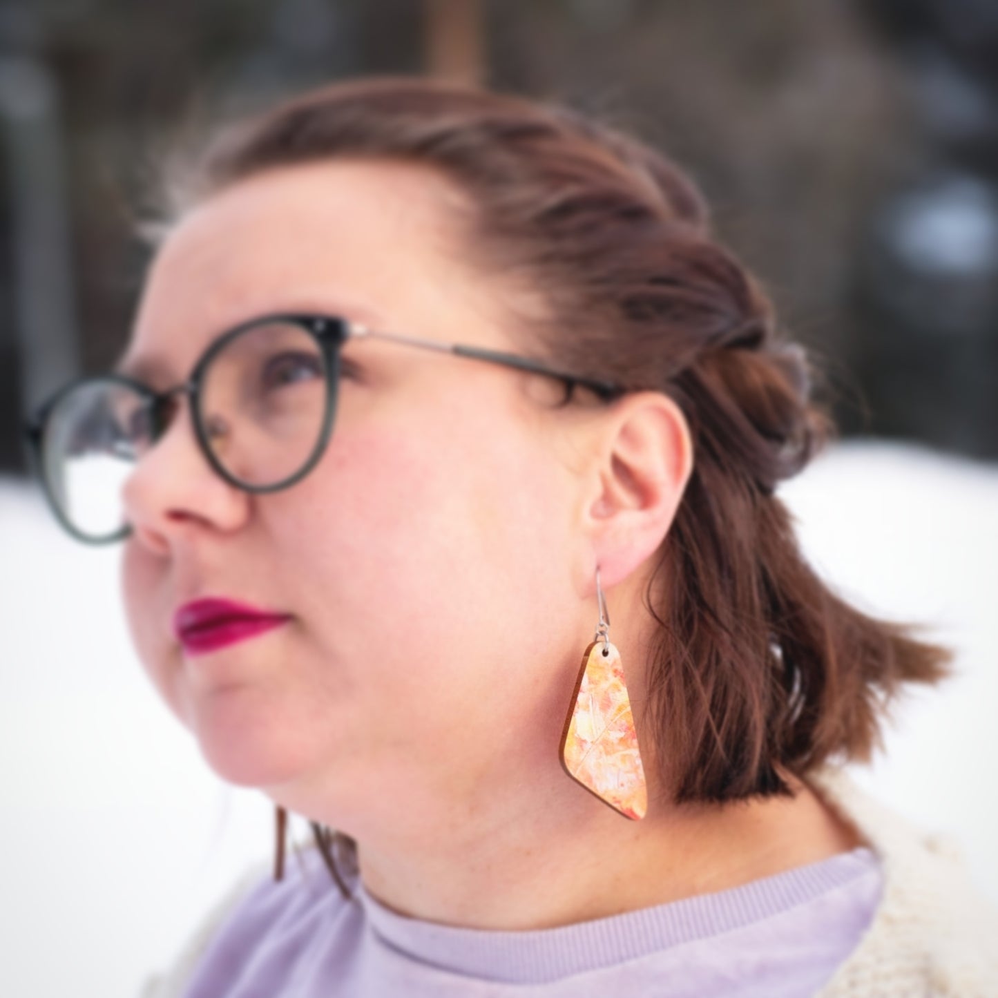 Small yet full of life Earrings Midi